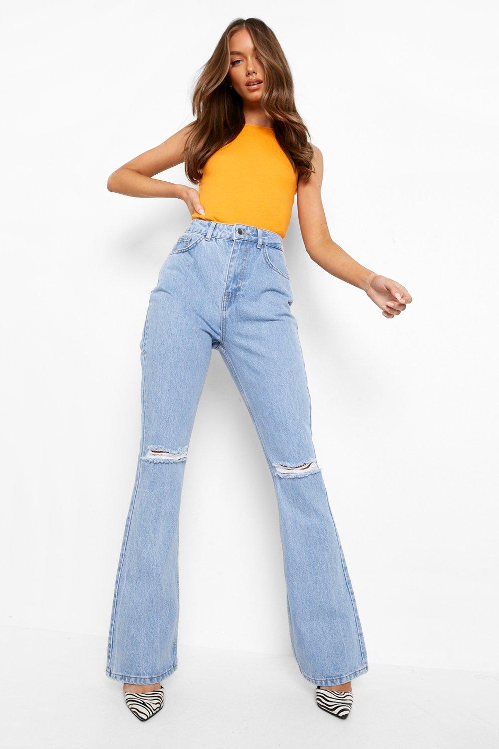 Bootcut high hotsell waist jeans